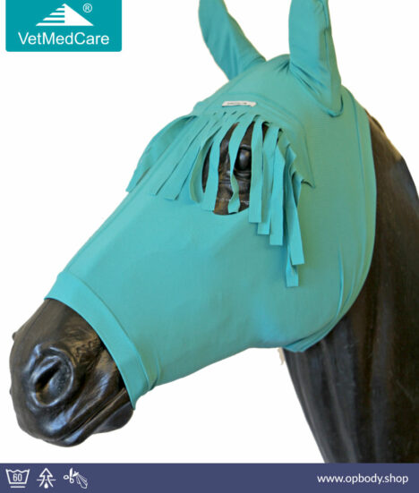 VetMedCare horse head and ear protection with fringes