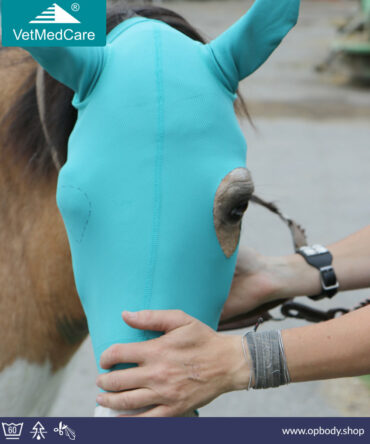 VetMedCare horse head mask eye protection head hood